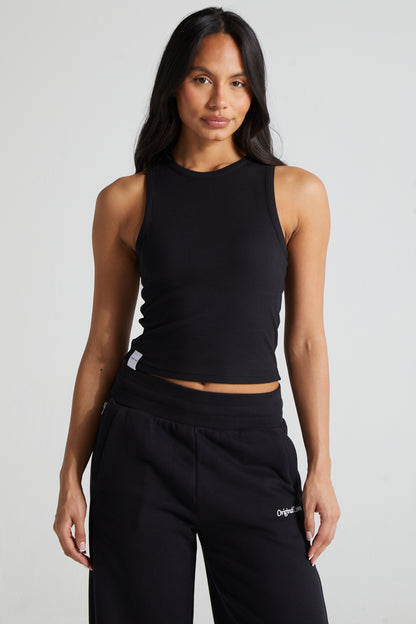 Slim Fit Cami - Jet Black
