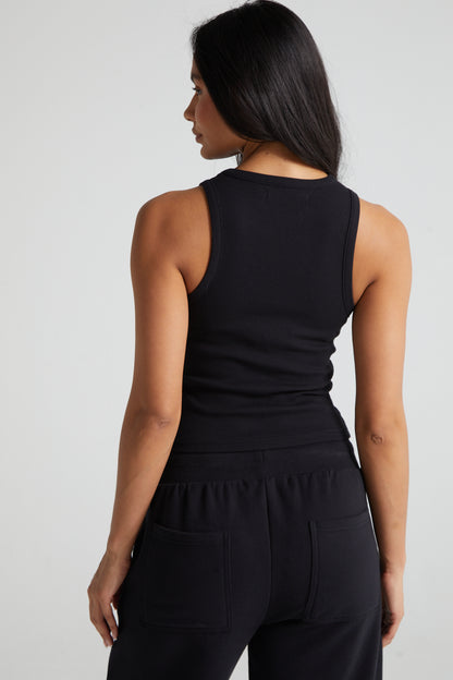 Slim Fit Cami - Jet Black