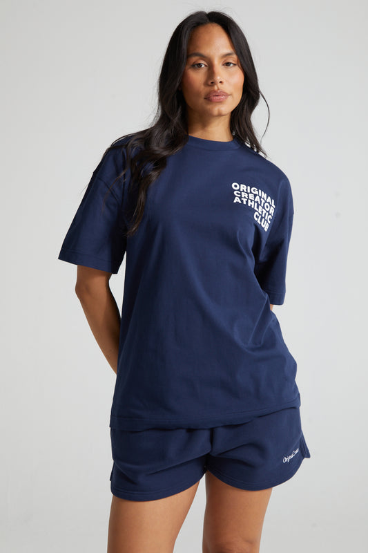 Athletic T-Shirt - Midnight Blue