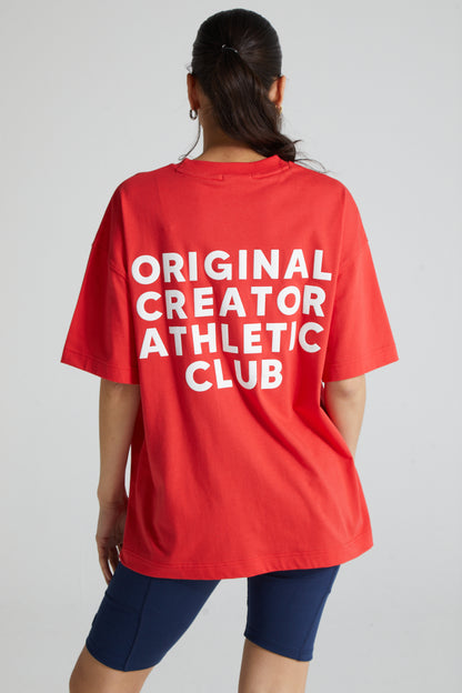 Athletic T-Shirt - Poppy Red