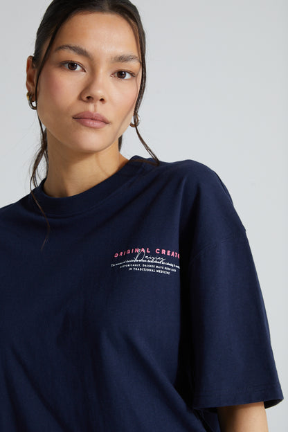Daisy T-Shirt - Midnight Blue