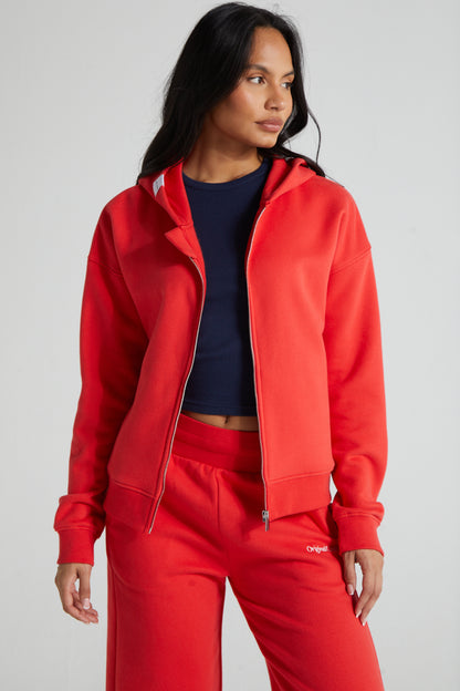 Classic Hoodie - Poppy Red