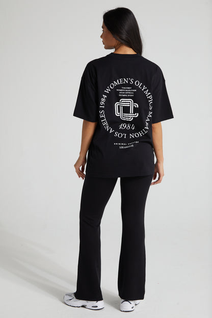 L.A. 1984 T-shirt - Jet Black