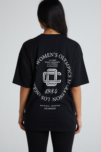 L.A. 1984 T-shirt - Jet Black