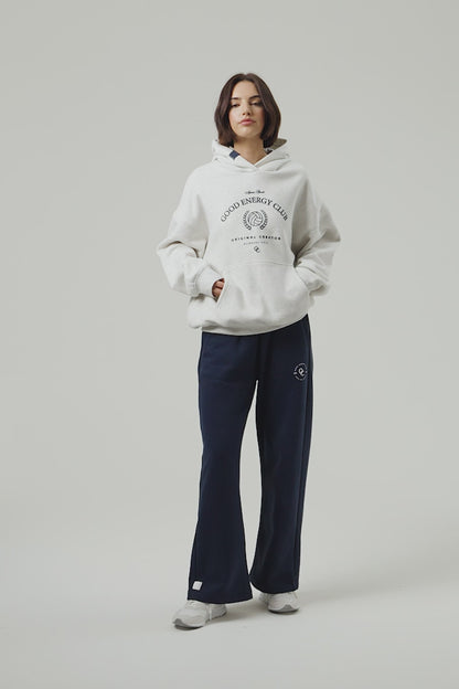 Good Energy Hoodie - White Marl