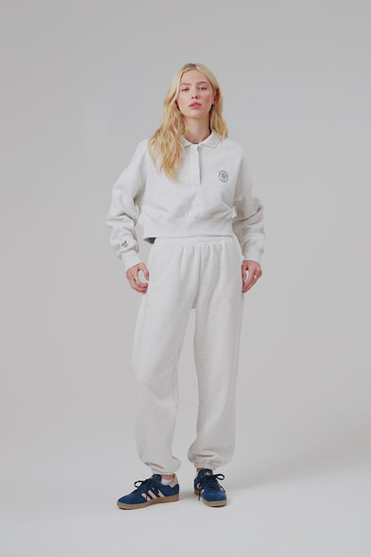 Flower Crop Rugby - White Marl