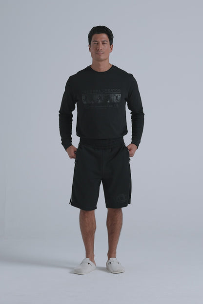 Emblem 10” Shorts - Jet Black