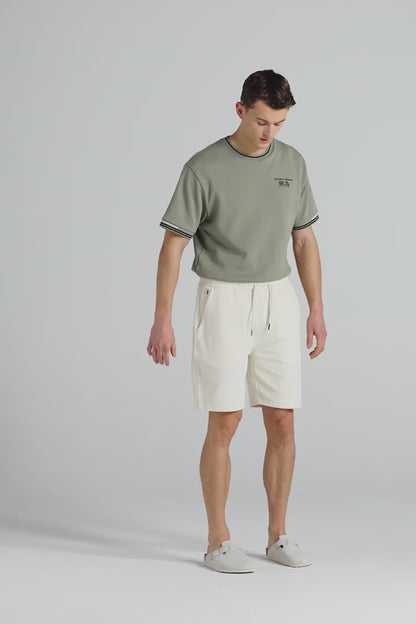 Smart Travel Shorts - Off White