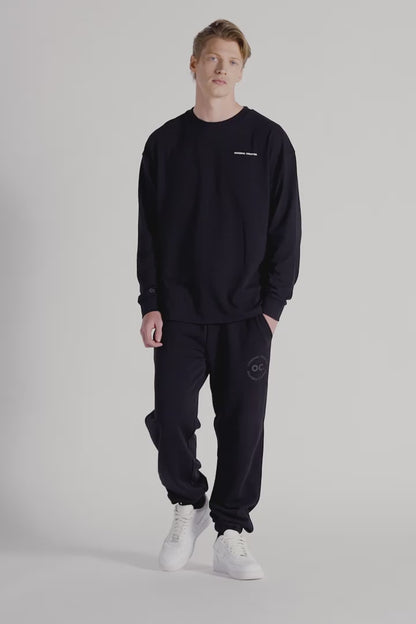 Scripture Long Sleeve T-shirt - Jet Black
