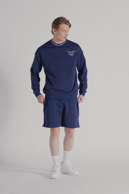 Tour Sweatshirt - Midnight Blue