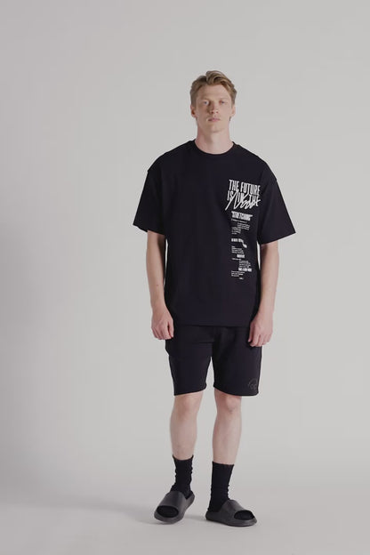 Future T-shirt - Jet Black