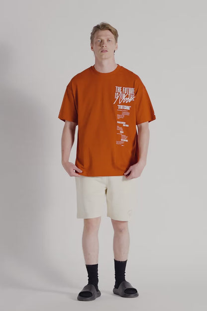 Future T-shirt - Terracotta