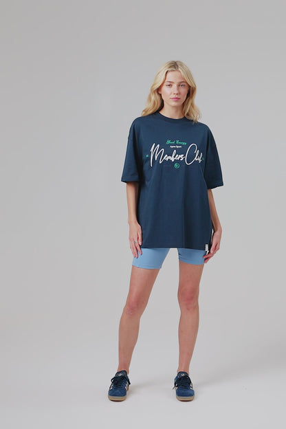 Members Club T-shirt - Midnight Blue