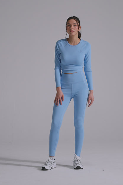 Contour Leggings- Periwinkle