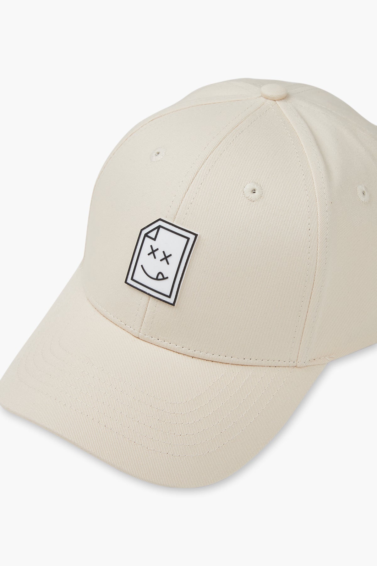 Smiley_404 Cap - Off White