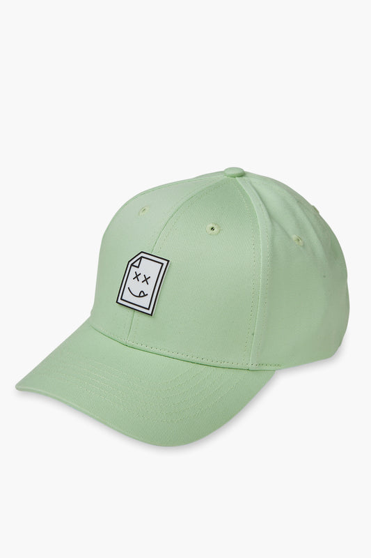 Smiley_404 Cap - Peppermint Green