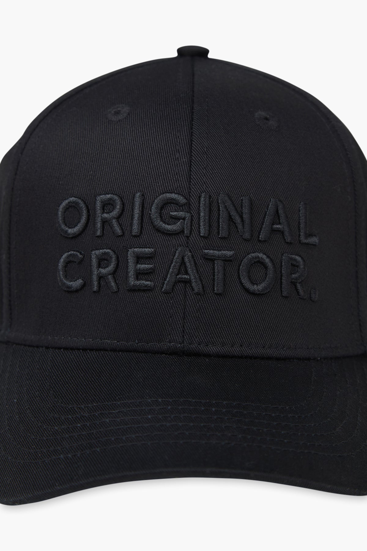 Original Cap - Jet Black – Original Creator