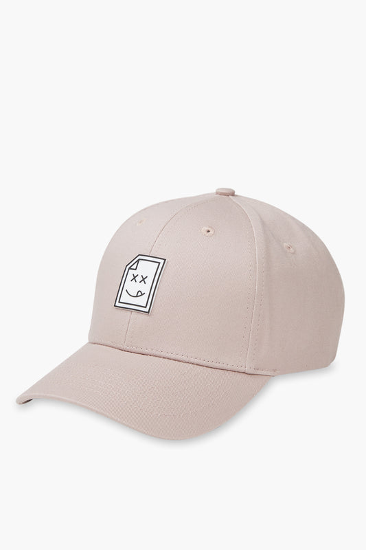 Smiley_404 Cap - Dusky Pink