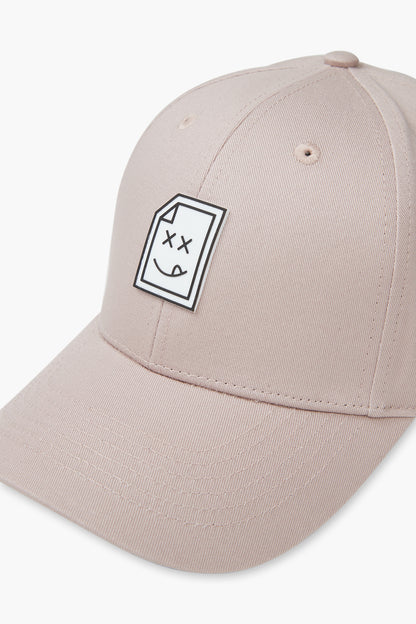 Smiley_404 Cap - Dusky Pink