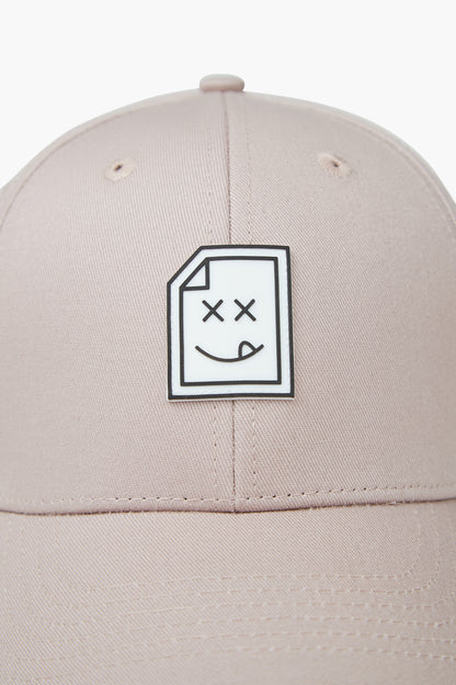 Smiley_404 Cap - Dusky Pink