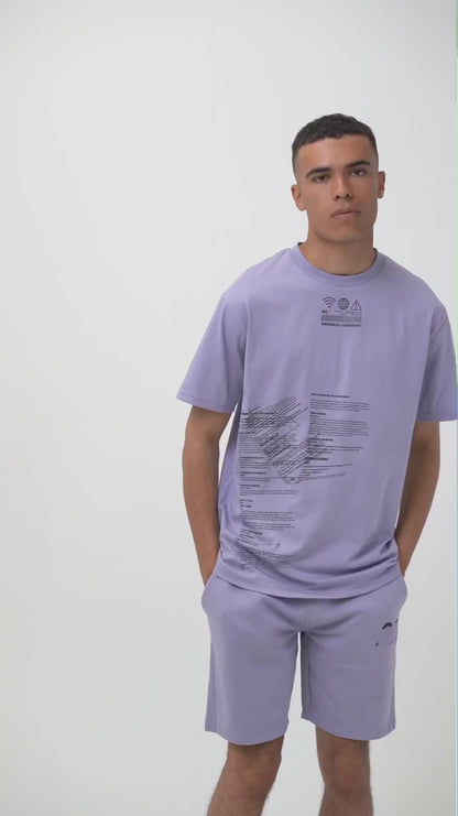 Internet T-Shirt - Faded Lilac