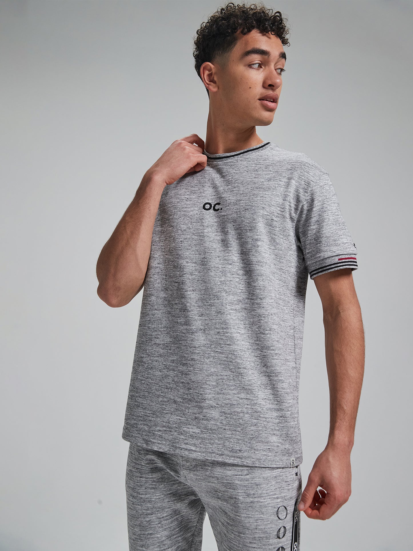 Track Crew T-Shirt - Granite Grey