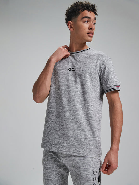 Track Crew T-Shirt - Granite Grey