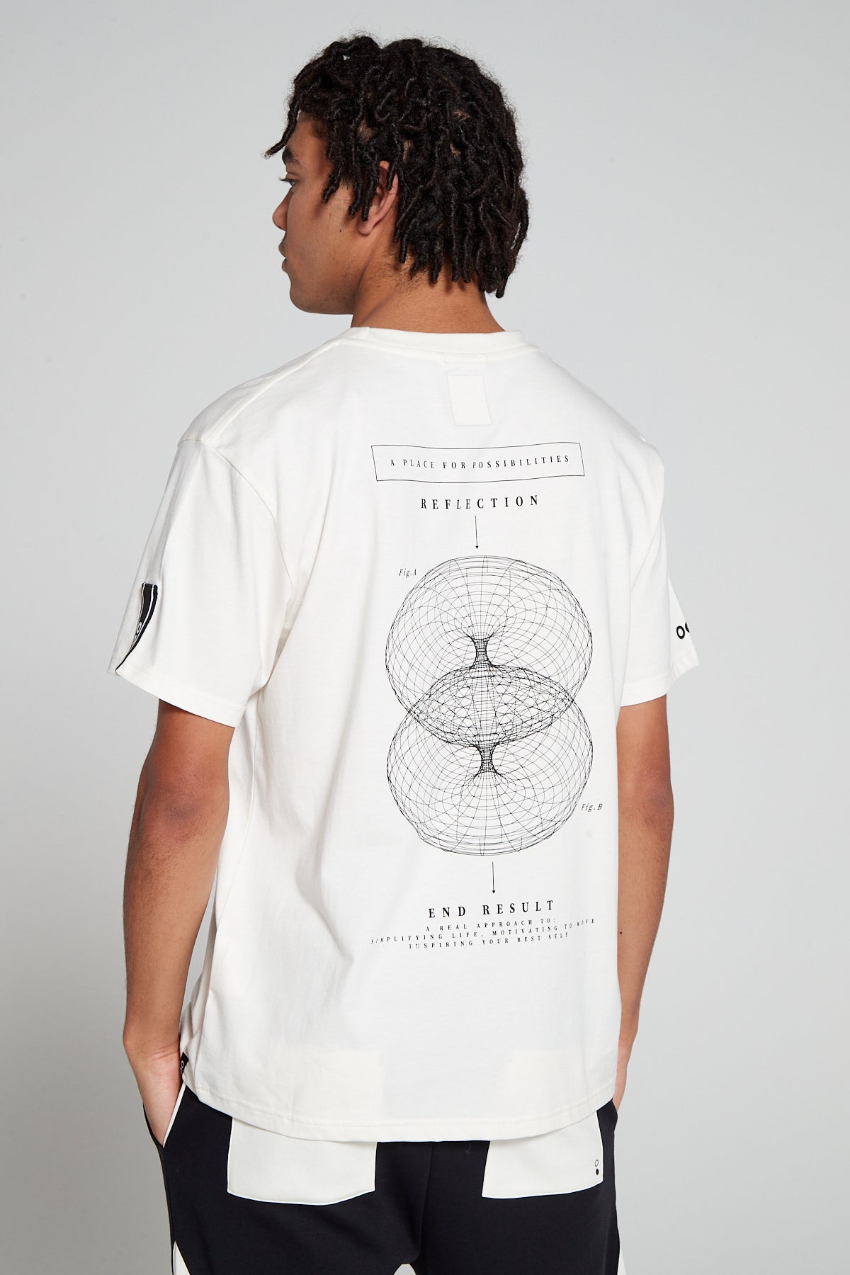Track 2.0 Reflection T-shirt - Off White