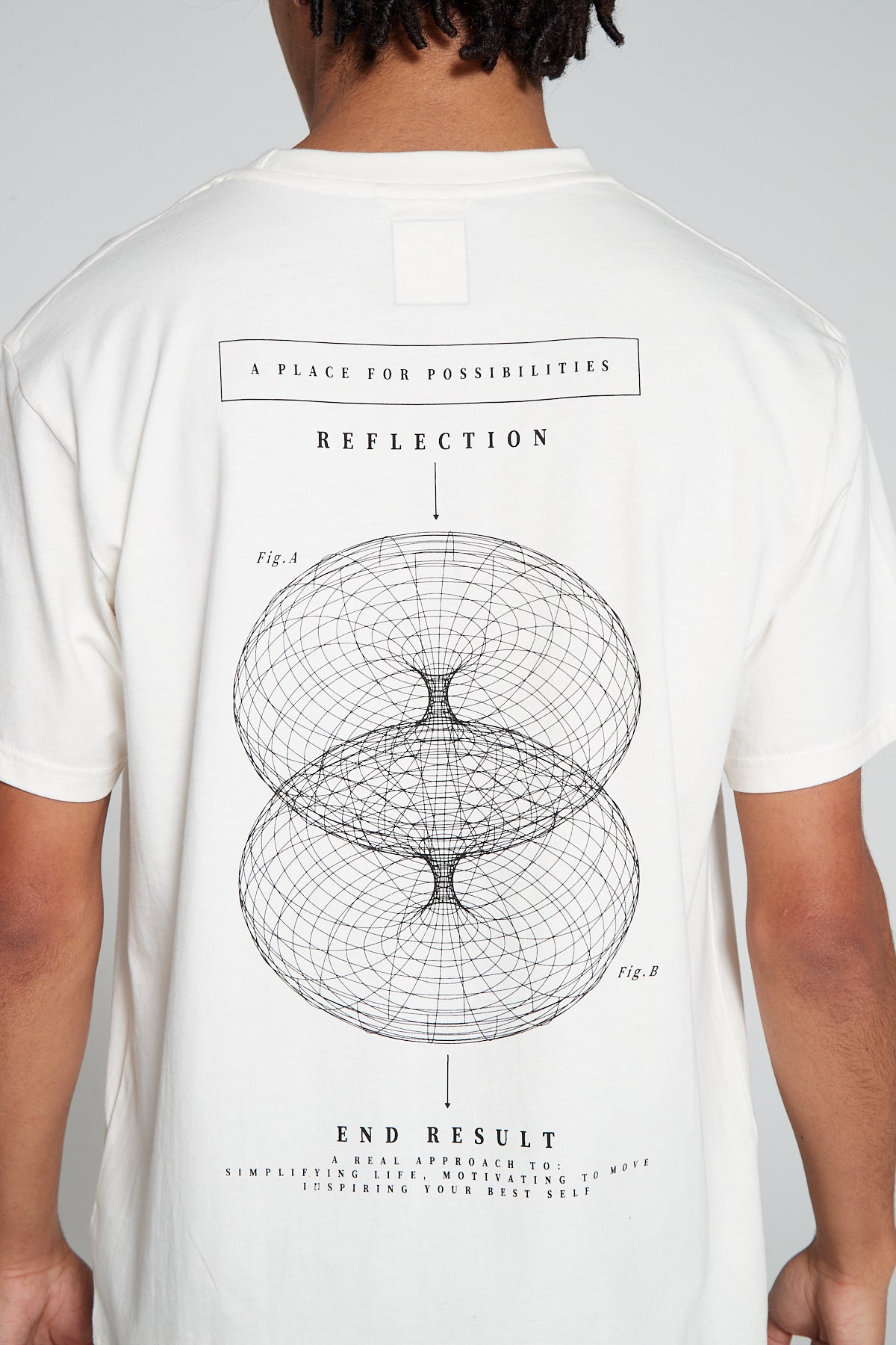 Track 2.0 Reflection T-shirt - Off White