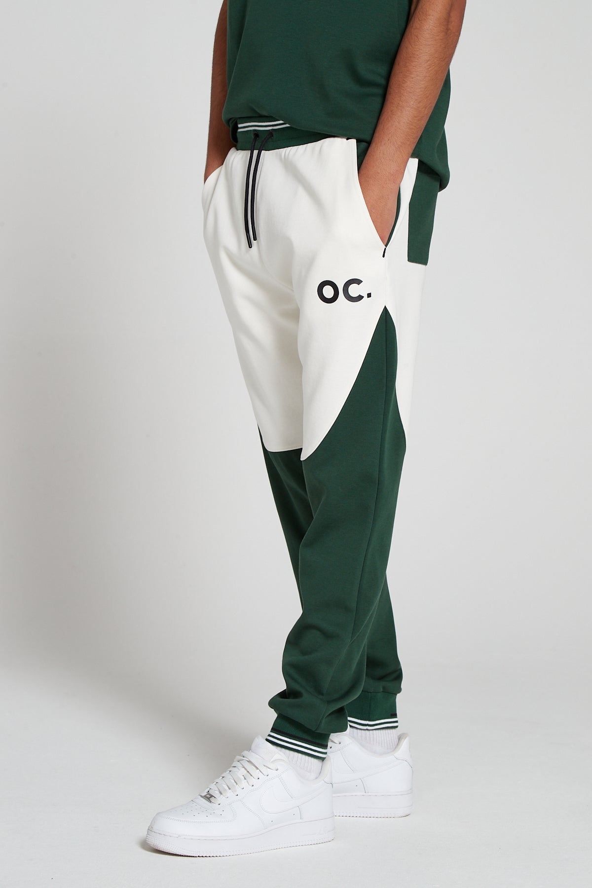 Track 2.0 Retro Joggers -  Varsity Green