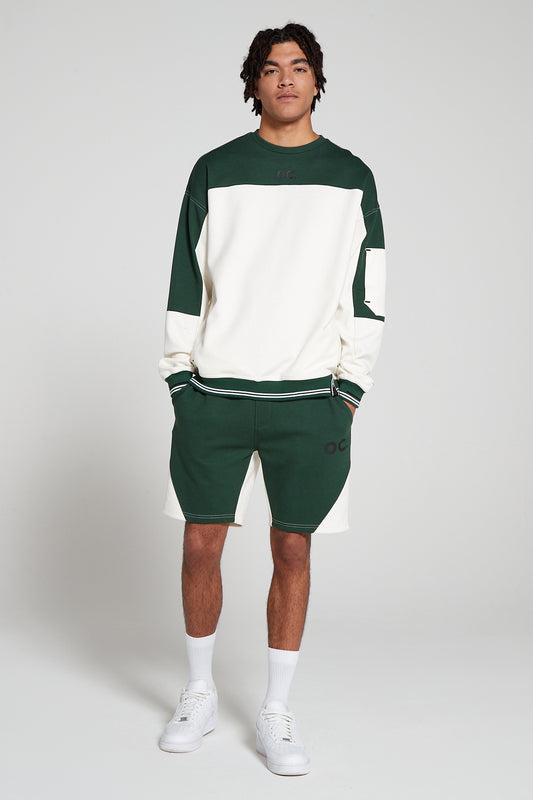 Track 2.0 Retro Zip Pocket Sweatshirt - Varsity Green