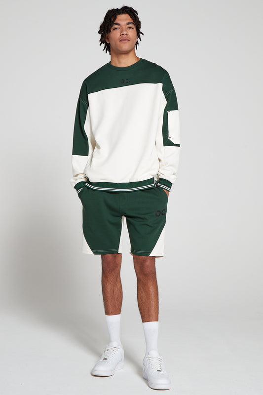 Track 2.0 Retro Zip Pocket Shorts - Varsity Green