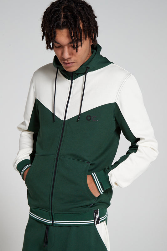 Track 2.0 Retro Zip Hoodie - Varsity Green
