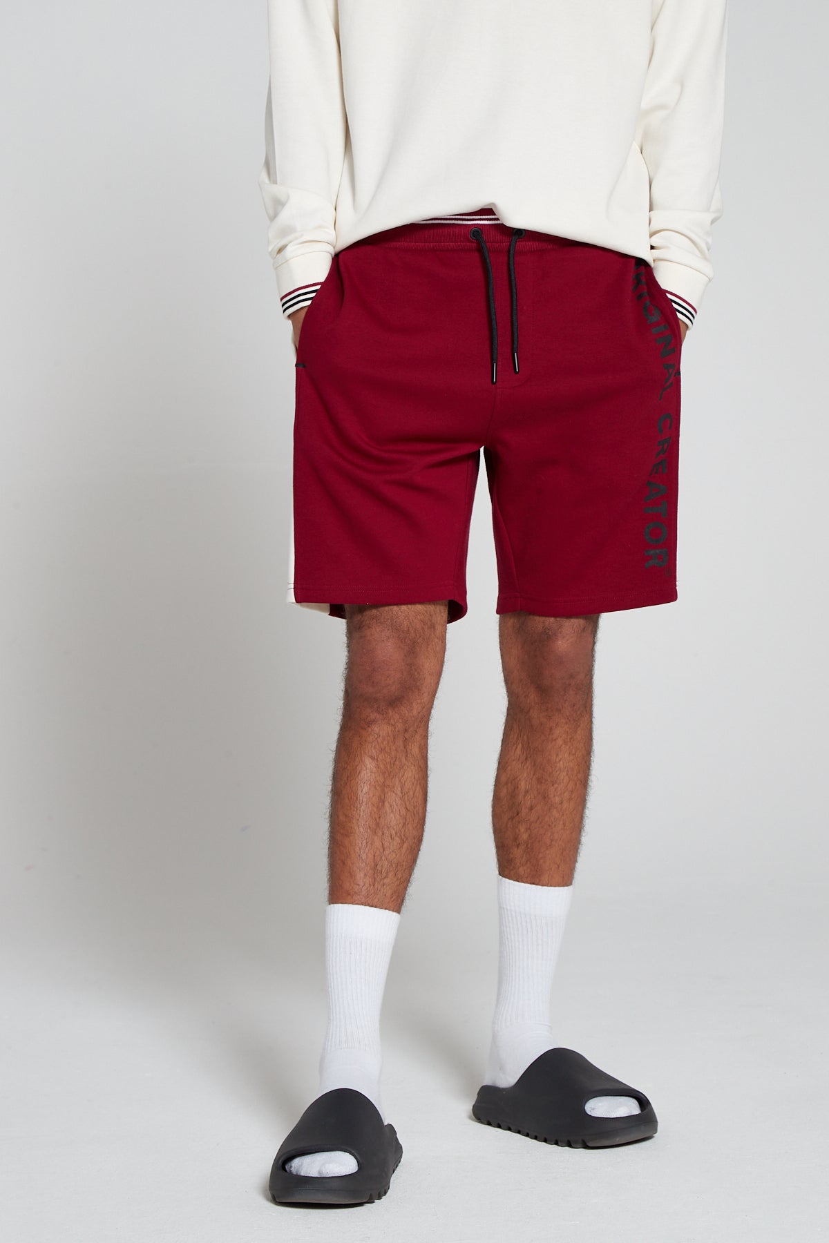 Track 2.0 Retro Shorts - Cranberry Red