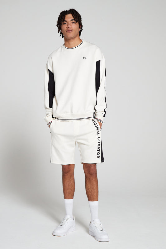 Track 2.0 Retro Sweatshirt - Off White