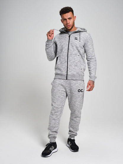 Zip Hoodie - Grey