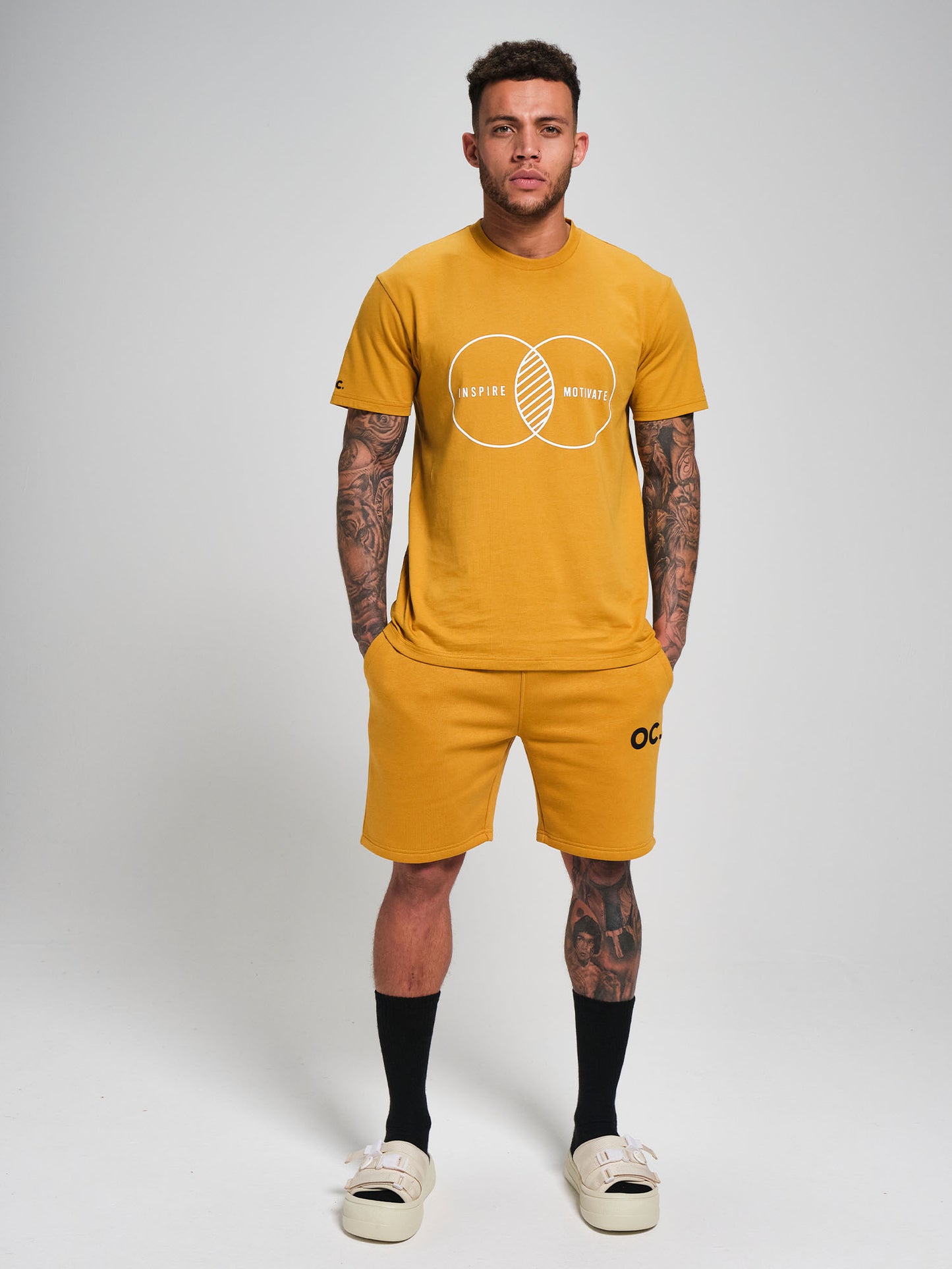 Inspire T-Shirt - Turmeric Yellow