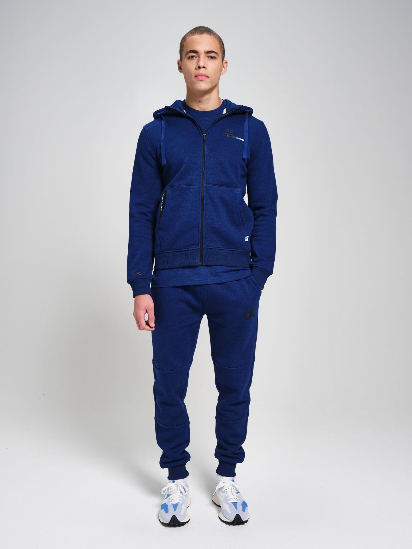 Zip Hoodie - Cobalt Blue