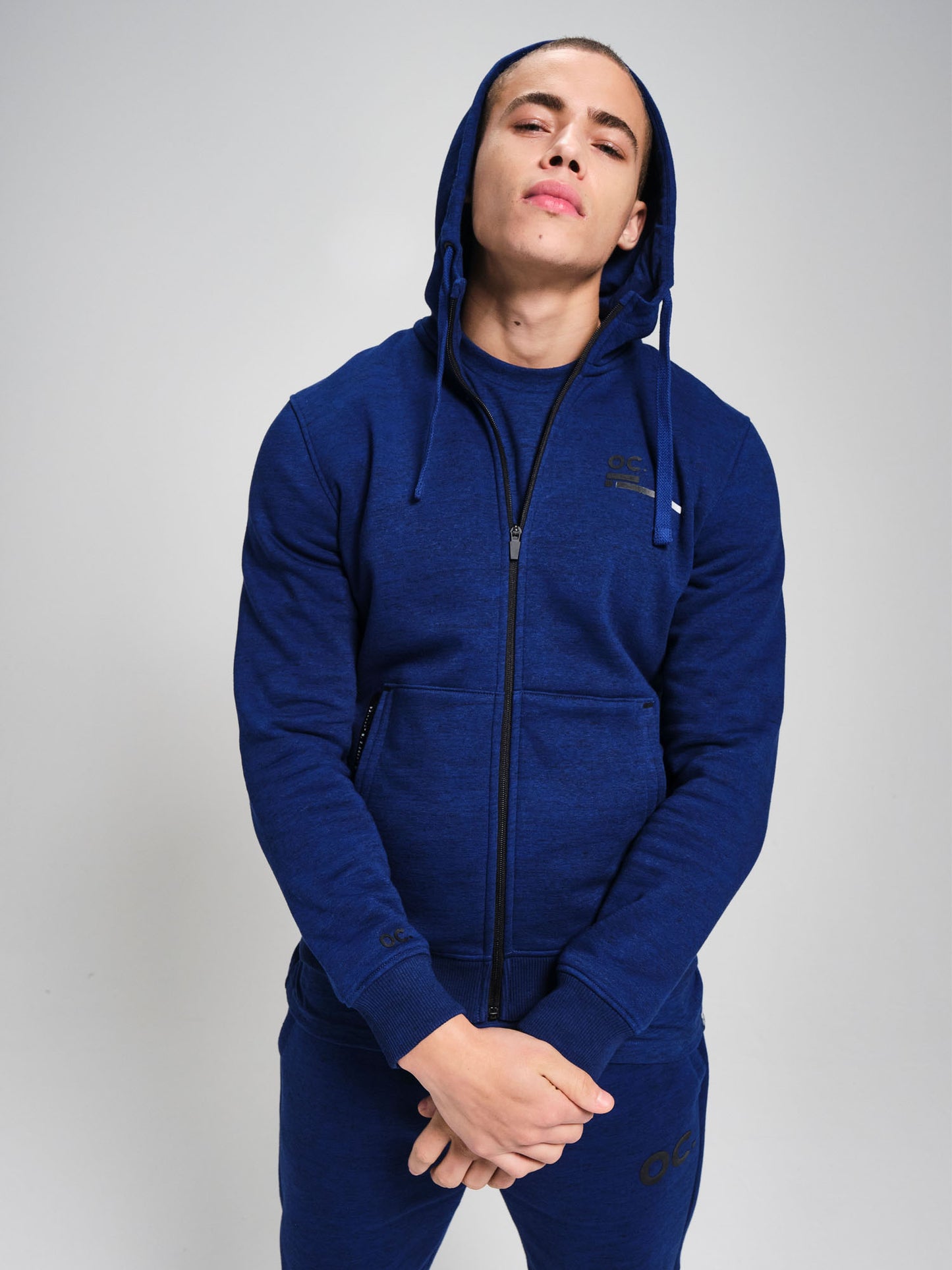 Zip Hoodie - Cobalt Blue