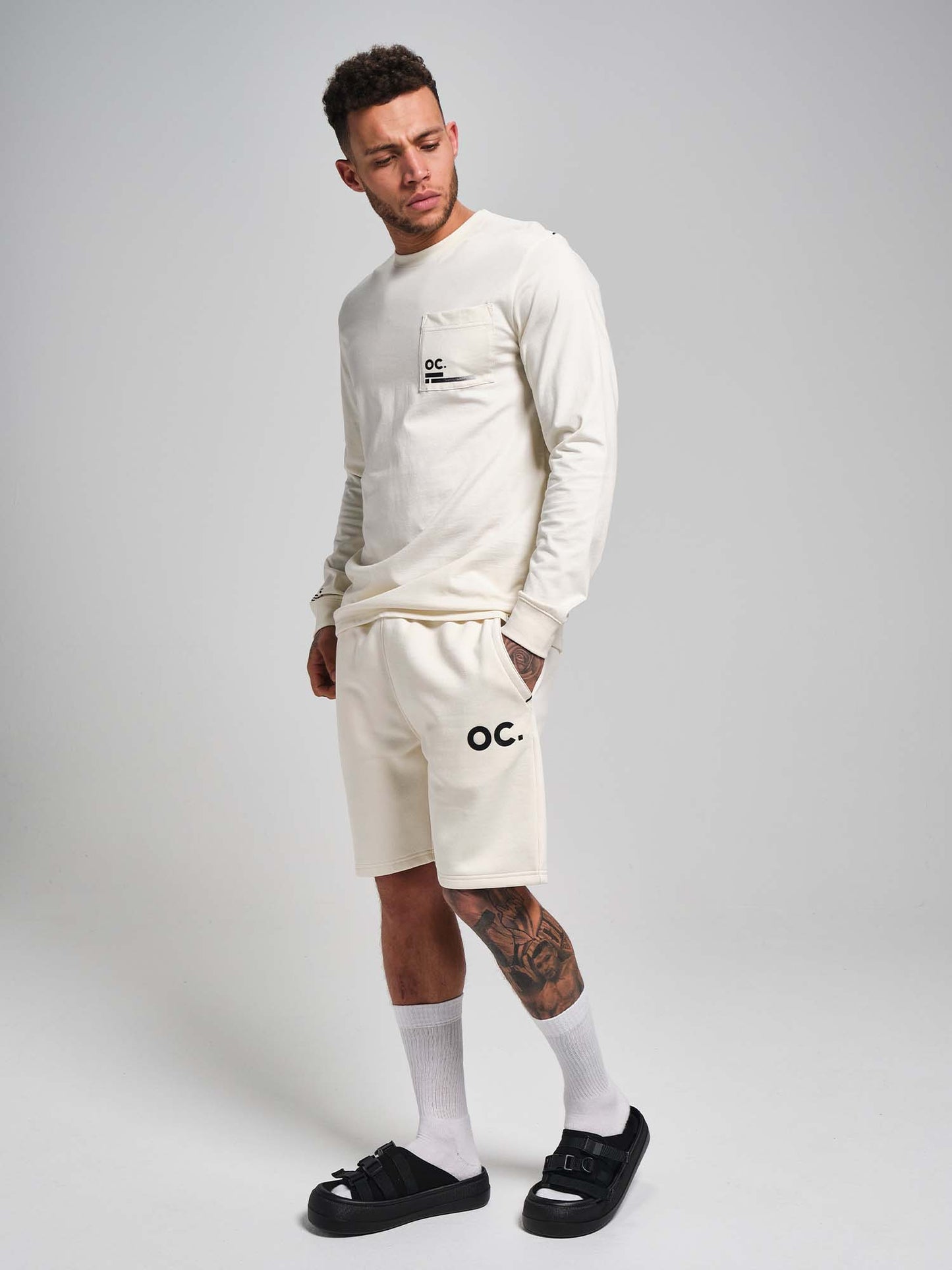 OC. Long Sleeve T-Shirt - Off White