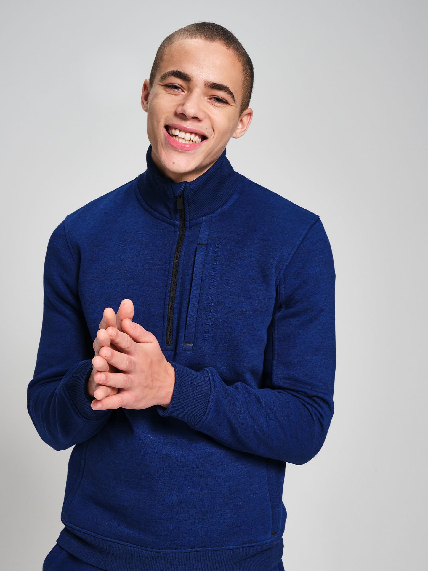 Half Zip - Cobalt Blue