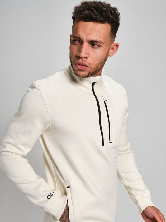 Half Zip - Off White