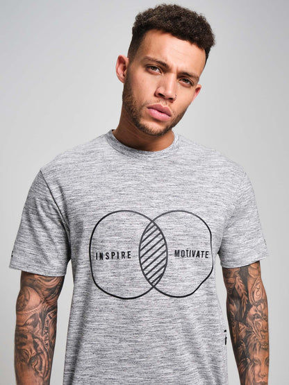 Inspire T-Shirt - Granite Grey