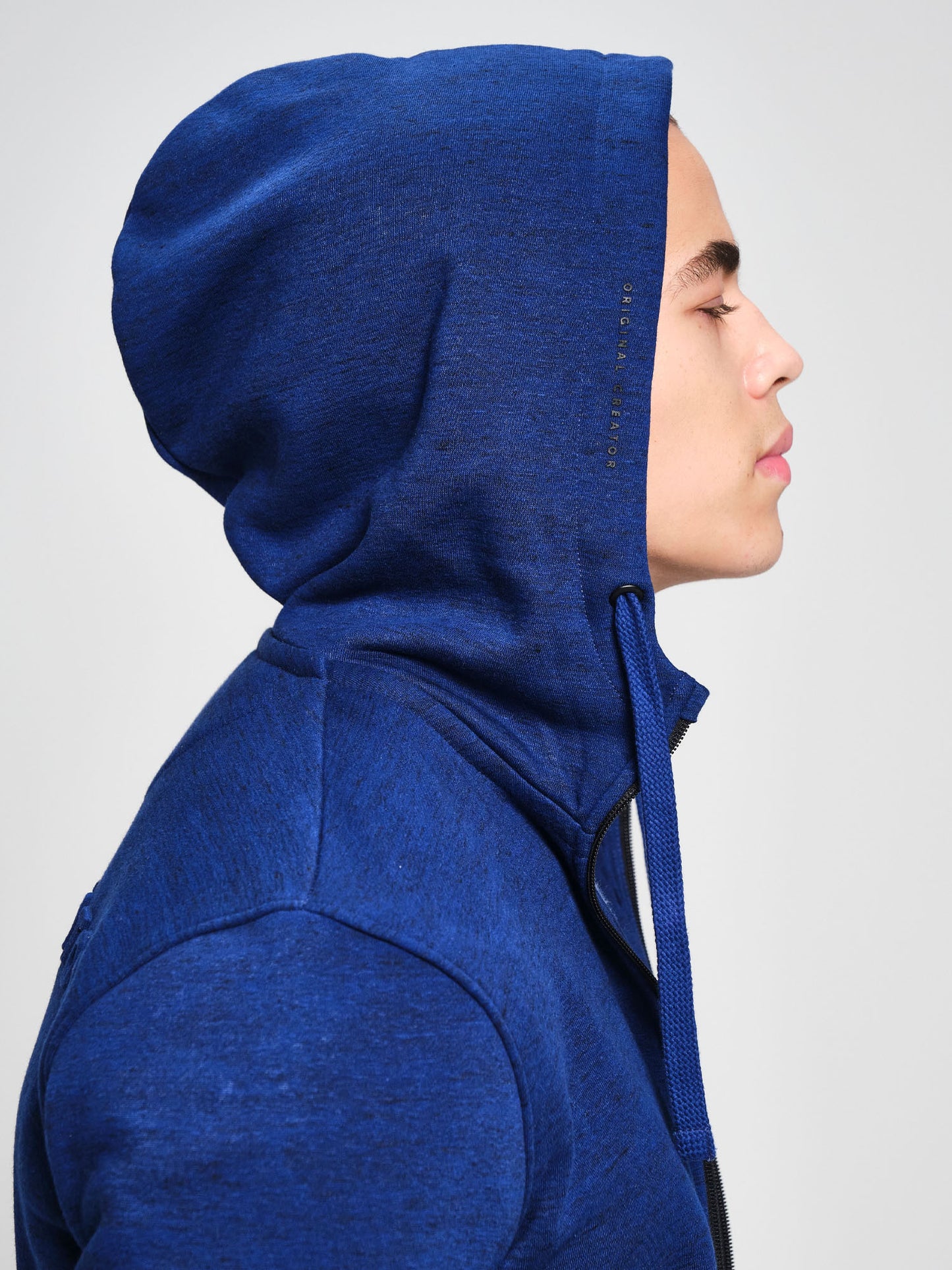 Zip Hoodie - Cobalt Blue