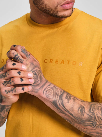 OC. T-Shirt - Turmeric Yellow
