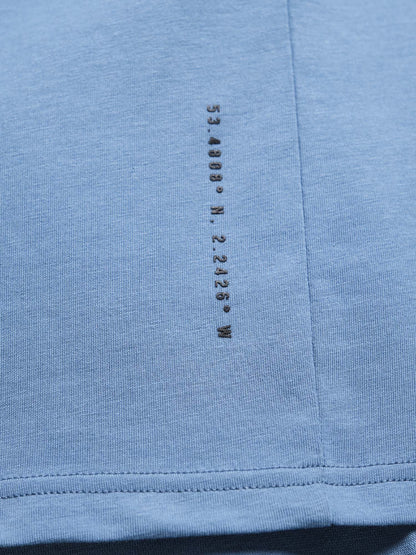 OC. T-Shirt - Cerulean Blue