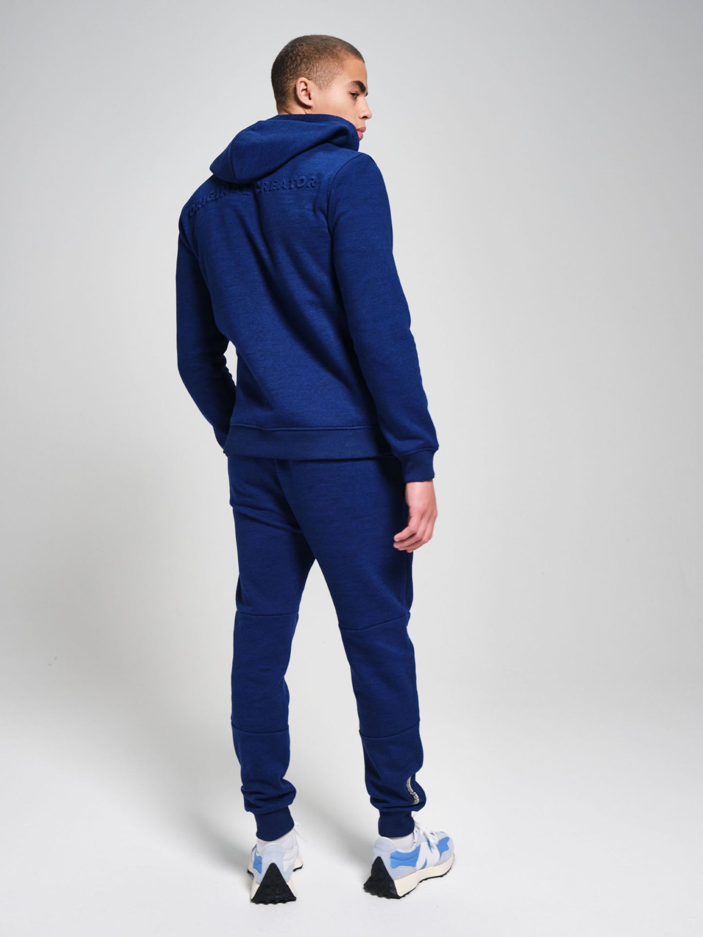 Zip Hoodie - Cobalt Blue