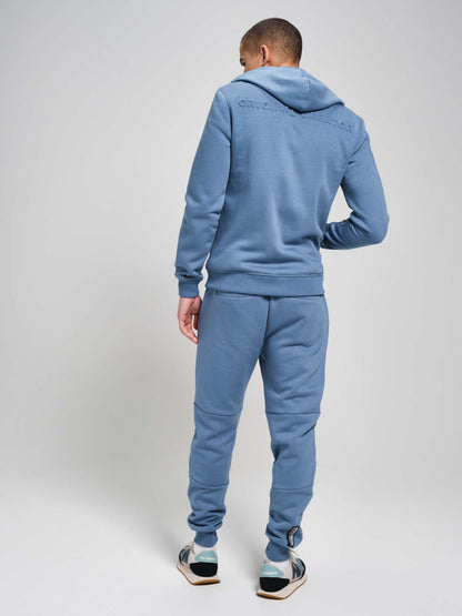 Zip Hoodie - Cerulean Blue