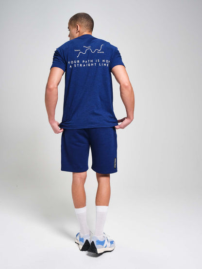 Path T-Shirt - Cobalt Blue