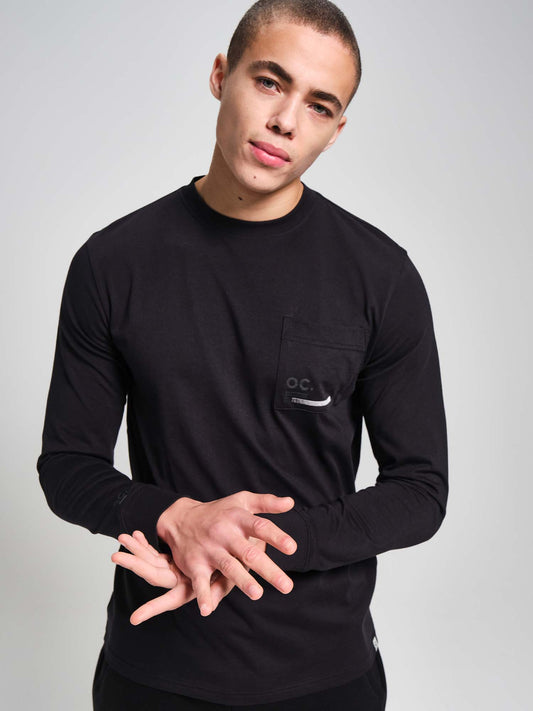 OC. Long Sleeve T-Shirt - Black